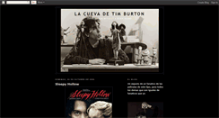 Desktop Screenshot of lacuevadetimburton.blogspot.com