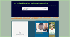 Desktop Screenshot of indonesiangarden.blogspot.com