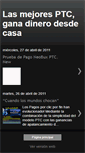 Mobile Screenshot of las-mejores-ptc-gana-dinero-en-casa.blogspot.com