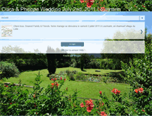 Tablet Screenshot of claraetphilippe.blogspot.com