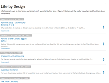 Tablet Screenshot of life-by-design.blogspot.com