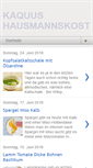 Mobile Screenshot of kaquushausmannskost.blogspot.com