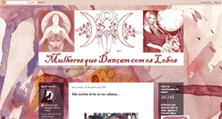 Desktop Screenshot of mulheresquedancamcomoslobos.blogspot.com