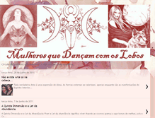 Tablet Screenshot of mulheresquedancamcomoslobos.blogspot.com