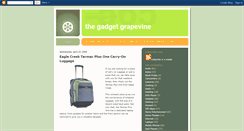 Desktop Screenshot of gadgetgrapevine.blogspot.com