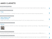Tablet Screenshot of amkss-clarinets.blogspot.com