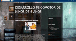 Desktop Screenshot of desarrollopsicomotordeninos.blogspot.com