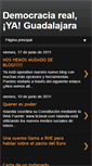 Mobile Screenshot of democraciarealenguada.blogspot.com