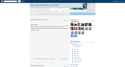 Desktop Screenshot of matthewcavanaugh.blogspot.com