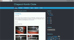 Desktop Screenshot of chapecokombiclube.blogspot.com