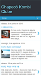 Mobile Screenshot of chapecokombiclube.blogspot.com