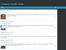 Tablet Screenshot of chapecokombiclube.blogspot.com
