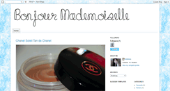 Desktop Screenshot of bonjourmelle.blogspot.com