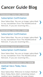 Mobile Screenshot of cancerhelpguide.blogspot.com