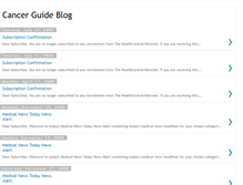 Tablet Screenshot of cancerhelpguide.blogspot.com