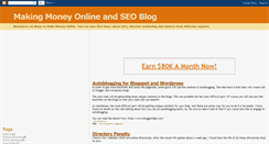 Desktop Screenshot of making-money-online-and-seo.blogspot.com