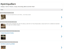 Tablet Screenshot of myantiquebarn.blogspot.com