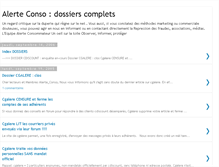 Tablet Screenshot of alerteconso1.blogspot.com