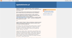 Desktop Screenshot of agataidziecko.blogspot.com