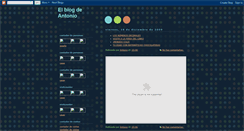 Desktop Screenshot of antonio8-antonio.blogspot.com