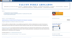 Desktop Screenshot of falconperezabogados.blogspot.com