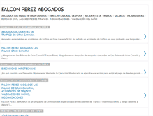 Tablet Screenshot of falconperezabogados.blogspot.com