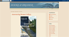 Desktop Screenshot of bromerbooksellers.blogspot.com