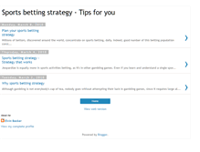 Tablet Screenshot of betting-sports-strategy.blogspot.com