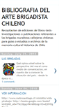 Mobile Screenshot of bibliografiadelartebrigadistachileno.blogspot.com