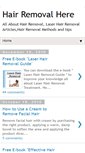 Mobile Screenshot of hair-removal-here.blogspot.com