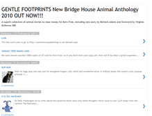 Tablet Screenshot of gentlefootprintsanimalanthology.blogspot.com