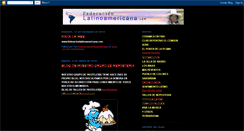 Desktop Screenshot of federacionlatina.blogspot.com