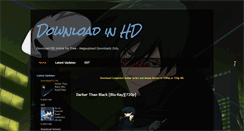 Desktop Screenshot of downloadanimez1.blogspot.com