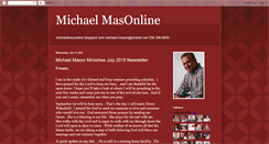 Desktop Screenshot of michaelmasonline.blogspot.com