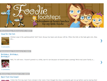 Tablet Screenshot of foodiefootsteps.blogspot.com