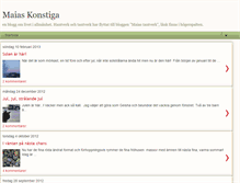 Tablet Screenshot of maiaskonstiga.blogspot.com
