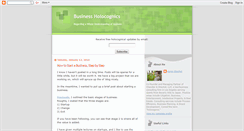 Desktop Screenshot of holocognics.blogspot.com