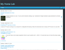 Tablet Screenshot of myhomelab.blogspot.com