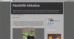 Desktop Screenshot of kikkailua.blogspot.com