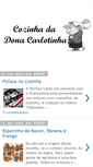 Mobile Screenshot of donacarlotinha.blogspot.com