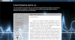 Desktop Screenshot of fisioterapianota10.blogspot.com