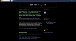 Desktop Screenshot of economicalseoindia.blogspot.com