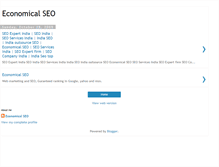 Tablet Screenshot of economicalseoindia.blogspot.com