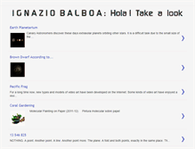 Tablet Screenshot of ignaziobalboa.blogspot.com