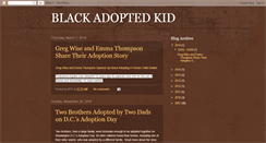 Desktop Screenshot of black-child-adoptions.blogspot.com