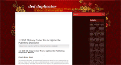 Desktop Screenshot of dvd-duplicator-review.blogspot.com