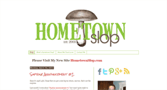 Desktop Screenshot of hometownslop.blogspot.com