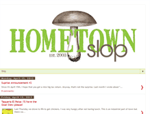 Tablet Screenshot of hometownslop.blogspot.com