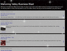 Tablet Screenshot of mvbizblast.blogspot.com