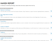 Tablet Screenshot of hansenreport.blogspot.com